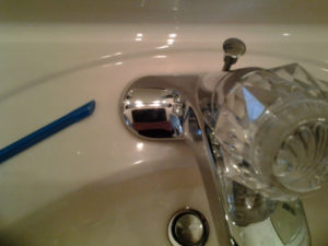 Bathroom faucet and Scrigit