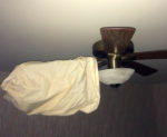 Pillowcase cleaning fan