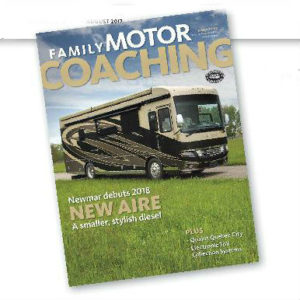 Family Motor Coaching magazine cover