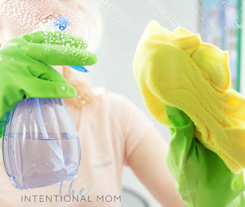 Intentional Mom cleaning tasks