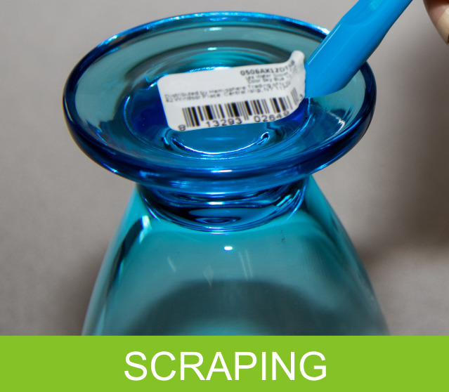 label scraping